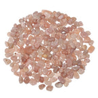 30in Sunstone Natural Chip Stone Beads 5-8mm About 230pcs, Irregular Drilled Light Orange Pink Bead for Bracelets Jewelry Making Supplies for Adults, DIY Crafts. - color: Sunstone