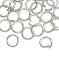 DanLingJewelry 1000 pcs 304 Stainless Steel 19 Gauge Open Jump Rings 7mm for Jewelry Making Connectors Jewelry Finding Stainless Steel Color - color: 1000 pcs - ф7mm δ 1mm