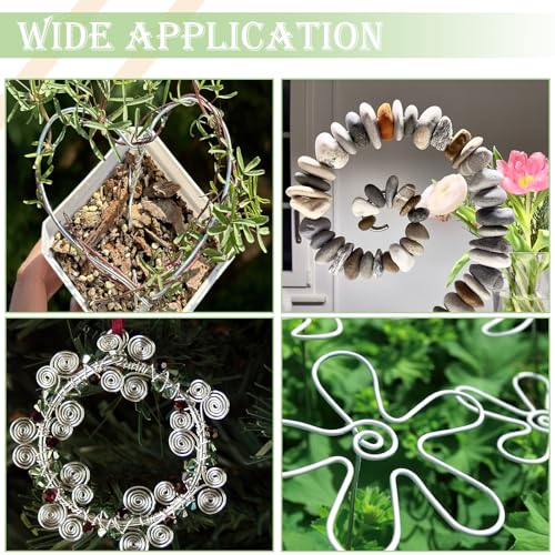 9 Gauge 3mm Bendable Aluminum Wire, 32.8 Feet (10m) Metal Craft Wire for Sculpting, DIY Jewelry Making, Doll Making, Modelling and Bonsai Training - size: 10 M x 3 mm