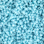 Miyuki Delica Seed Beads – Size 11/0 (1.6 mm), DB2128, Duracoat Opaque Nile Blue, 7.2 g, Approx. 1440 Beads, Made in Japan - color: DB2128 - Duracoat Opaque Nile Blue