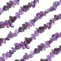 MECCANIXITY 220 Pcs Natural Drilled Purple Gemstone Chips Bulk 5mm to 8mm Dia. Irregular Tumbled Crystal Chip Beads for Jewelry Making Craft Supplies Craft Supplies (Purple) - color: Purple, size: 5-8mm
