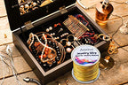 Jewelry Wire for Jewelry Making, Anezus Craft Wire Tarnish Resistant Copper Beading Wire for Jewelry Making Supplies and Crafting (Gold, 18 Gauge) - color: Gold
