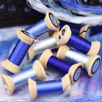 Natural 100% Mulberry Handmade Embroidery Silk Thread Silk Floss (81) - color: 81