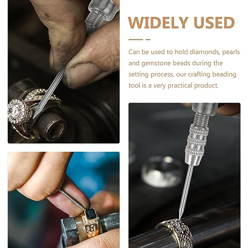Veemoon Bead Making Needle Kit Jewelry Pliers Tool Set DIY Beading Tool Portable Jewelry Graver