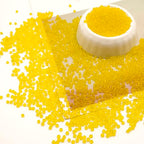 Yellow Glass Seed Beads 5000 Pcs, 3mm Small Craft Pony Beads Bulk for Bracelets, DIY Necklace Ring Waist Chain - color: Lemon Yellow