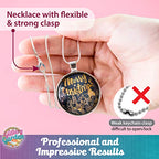 Glittery Garden Girls Jewelry Making Kit. Best Necklace Pendant & Bracelet Crafting Set with Glass Beads & Charms. Fashion Accessories, Arts Crafts Supplies. Birthday Gift - style: Jewelry Making Kit