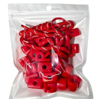 26PCS Large 6mm Hole Letter Beads, 20mm Acrylic Beads A to Z,for DIY Jewelry Making Kit Friendship Bracelet Key Chain and Bag Charm (26 A to Z Red) - color: 26 A to Z Red