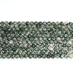 8mm Natural Green Jasper Stone Round Loose Stone Beads for Jewelry Making DIY Crafts Design 1 Strand 15" APPR.43-45pcs - color: Green Jasper, size: 8mm