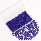 2000Pcs White Clay Beads Polymer Clay Spacer Beads Flat Bead 6mm Round Heishi Vinyl Bead for DIY Craft Gift Adults Bracelets Necklace Jewelry Making Earring Accessories Royal Blue - color: Royal Blue