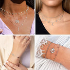 Elecrelive 925 Sterling Silver Cable Chain 3.28 Feet Unwelded Necklace Chains with Jewelry Cleaning Cloth Velvet Storage Bag for Men Women Jewelry Chain DIY Making - color: Silver-Cable Chain