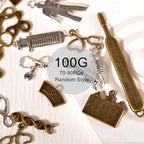 stino Metal Charms for Jewelry Making 100gram, Bulk Tibetan Silver & Gold Plated Trinkets for Earring Necklace Jewelry Making and Findings - color: Nurse Mixed Color