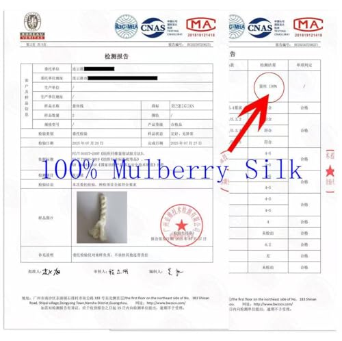 China Natural 100% Mulberry Silk Floss Handmade Embroidery Jewelry Making Threads DIY Kits 100 Colors 22m Each（100pcs） - color: 100 COLOR