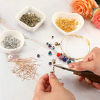Junkin 2800 Pieces Flat Head Pins for Jewelry Making DIY, Head Pins Set 0.63 Inch, 0.71, 0.79, 1.18 Inch Earring Bracelet Pendant Jewelry Making(Multicolor) - color: Multicolor