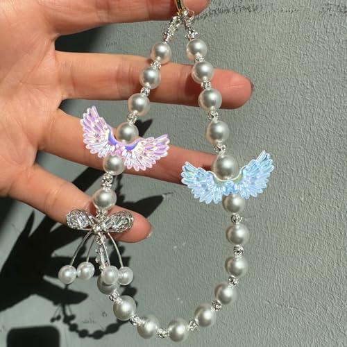 20Pcs Acrylic Wings Focal Beads for Pens Colorful Wings Fancy Space Beads for DIY Craft Beadable Pens Keychain Bracelet Necklace Earrings Jewelry Making - color: Wings