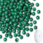 Natural Malachite Beads 100Pcs 8mm Crystal Beads Loose DIY Round Green Stone Bead for Bracelet Necklace Earrings Making - color: C-Green Malachite, size: 100pcs