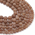Yochus 60pcs 6mm Coffee Persian Jade Energy Healing Round Bulk Gemstone Beads for Jewelry Making Bracelet Necklace Earring DIY - color: coffee, size: 6mm