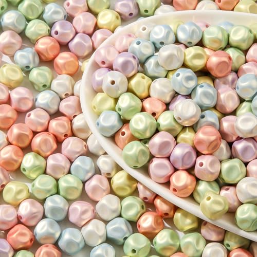 16mm Acrylic Beads 100pcs Cute Candy Colors Bead Spacer Loose Beads for DIY Crafting Necklace Bracelet Jewelry Making Keychain (Lime&Light Teal) - color: lime&light teal