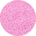 2000pcs 4mm 6/0 Pink Glass Round Seed Beads for DIY Craft Projects - Bracelets, Necklace, Jewelry Making - color: Lotus Pink, size: 4mm