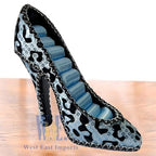 2 PCS Set Jewlery Display Shoe Ring Holder - Mannequin Necklace Display Bracelet Orgaziner (Turquoise) - color: Turquoise