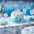 DomeStar Fake Ice Cubes, 20 PCS 1inch Acrylic Fake Ice Vase Fillers Centerpiece Photography Accessories Food Props Table Scatter Decoration