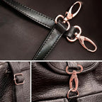 Purse Hardware for Bag Making 1 Inch Buckles for Straps-18 Pcs Rose Gold Swivel Clasp Snap Hooks D Ring Slider Buckles for Bag Purse Strap Dog Collar Making Supplies - color: Rose Gold-18pcs-1 Inch