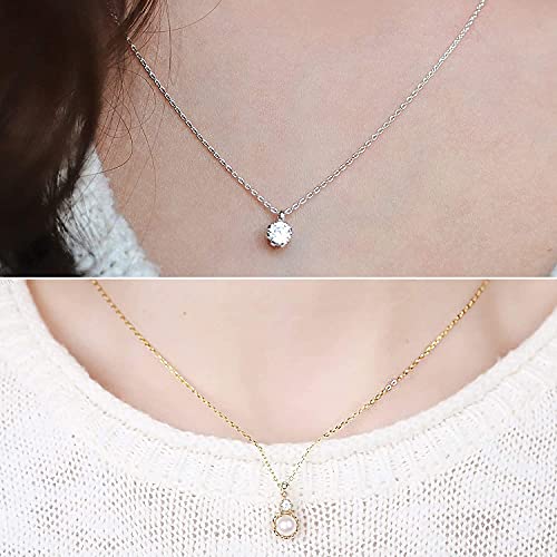 50 Pack Silver Plated Necklace Chains Bulk, Cable Chain Pack for Jewellery Making - color: Gold, size: 20 Inch