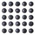 AD Beads 8mm Natural Round Loose Beads 110 Pieces, for Making 108 Mala Prayer Beads Necklace, Bracelet & Yoga Meditation, Jewelry Design (Black Lave) - color: Black Lave