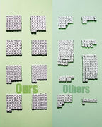 Deinduser 1064 Pcs Silver Letter Beads - White Square Alphabet Beads for Bracelets and Jewelry Making - Acrylic With Silver Inked Letters - color: White beads with Silver inked letter, size: Square 6*6mm