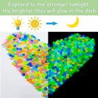 400pcs Glow in The Dark Mixed Acrylic UV Color Changing Bracelet Beads - 10mm Sun Sensitive Plastic Glow Beads Bulk for Jewelry Making - color: Mixed Colors 10mm Round Beads