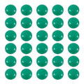 Crafans 50Pcs White Jade 10mm Round Gemstone Cabochons Half Round Natural Jade Cabochons Dome No Hole Healing Power Stone Flat Back Chakra Crystal Beads for Jewelry Making(Sea Green) - color: Jade-Sea Green, size: 10mm