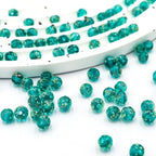 100 PCS 8mm Glow in The Dark Beads,Lake Blue Round Luminous Bead Bracelet Beads for Jewelry Making,Earring Spacer Bead,DIY Crafts - color: Lake Blue