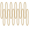 Party Beads - Small Round - size: 12-Pack, style: Gold (12-Pack)