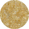 Citrine Pre Drilled Crystal Crushed Chips Beads for Bracelets Making, DIY Handmade Natural Healing Crystals (25 Inch Strand) - color: Citrine