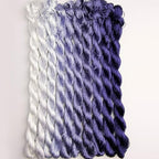 100% Nature Mulberry Handmade Embroidery Silk Thread Woven Jewelry Accessory Artificial Flowers Cross Stitch Floss DIY Sewing Kits 10 Gradient Colors 110m Each (22) - color: 22