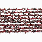 5-8mm Natural Red Garnet Gemstone Chips Loose Beads Semi Precious for Jewelry Making DIY Handmade Craft Supplies 1 Strand per Bag Approxi 34" - color: Red Garnet Chips