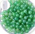 QINJIEJIE 100PCS Green Aventurine Beads 8mm Natural Stone Beads Round Loose Gemstone Bead for Bracelet Beading Crystal Jewelry Making DIY Necklace Earrings 0.32" - color: Green Aventurine, size: 100PCS