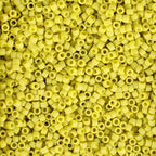 Miyuki Delica Seed Beads – Size 11/0 (1.6 mm), DB2283, Frost Opaque Glaze Yellow, 7.2 g, Approx. 1440 Beads, Made in Japan - color: DB2283 - Frost Opaque Glaze Yellow