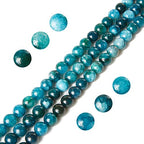 150pcs 6mm Apatite Beads Natural Gemstone Beads Round Loose Beads for Jewelry Making - color: Apatite, size: 6mm