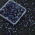 1000pcs 4 mm Bicone Crystal Beads Faceted Crystal Glass Beads Bulk for Jewelry Making DIY Necklace Bracelet Earring (Violet AB Color) - color: Violet AB