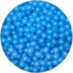 BONNY BOXX 1000PCs 6MM Jelly Sapphire Acrylic Round Beads, Smooth Transparent Acrylic Balls, Plastic Resin Gumball Bubblegum Chunky Beads for Necklace & Bracelet Making, Crafting Supplies - color: Jelly Sapphire, size: 6MM