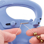 Beadalon Knot-A-Bead, Tabletop Knotter Tool, Blue