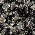 John Bead Czech Glass Seed Beads 6/0 (100g) New York Mix Beads for DIY Art Crafts Jewelry Bracelets Necklaces Earrings Making - color: New York Mix