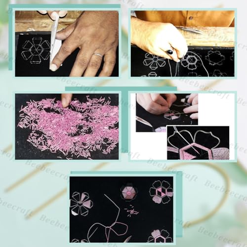Beebeecraft 1 Box 3.28FT French Gimp Wire 18K Gold Plated Brass Copper Bullion Wire for Jewellery Making Embroidery (2mm) - size: 200x2mm