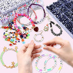 500PCS 4x7mm Acrylic Letter Beads B for Friendship Bracelets Jewelry Making, White Round Flat Acrylic with Colourful Alphabet Beads for DIY Crafts Bracelets Necklaces Key Chains Phone Lanyard - color: B(colourful on white)