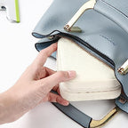Neveika Portable Travel Mini Jewelry Box Leather Jewellery Ring Organizer Case Storage Gift Box Girls Women (4pcs White). - color: White