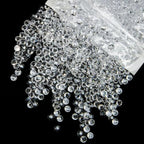 qiipii 620PCS 6mm Transparent Resin Rhinestones Flatback Jelly Resin Stones Bulk SS30 Clear Diamonds Gems Charms Supplies for Nails Face Eyes Makeup Body Tumblers Mugs Bottles DIY Crafts Shoes Clothes - color: Transparent, size: 6mm Bulk