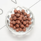 75pcs(2 Strand/Set) 10mm Goldstone Beads with Energy Power, Smooth Round Sand Stone Beads for Jewlery Bracelets Earrings Making DIY - color: Goldstone, size: 10mm