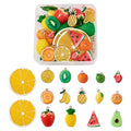 Craftdady Fruit Dangle Charms Pendants Cute Resin Food Pendants Apple Orange Pineapple Strawberry Pendants Lovely Vegetable Mushroom Charms for DIY Craft Earring Bracelet Necklace Jewelry Making - color: Mixed Color, Mixed Shape