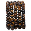 BEADIA Natural Yellow Tiger Eye Stone Rondelle 5x8mm Loose Semi Gemstone Beads for Jewelry Making 38cm - color: Yellow Tiger Eye Rondelle, size: 5x8mm
