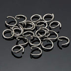 DanLingJewelry 1000 pcs 304 Stainless Steel 17 Gauge Open Jump Rings 10mm for Jewelry Making Connectors Jewelry Finding Stainless Steel Color - color: 1000 pcs - ф10mm δ 1.4mm